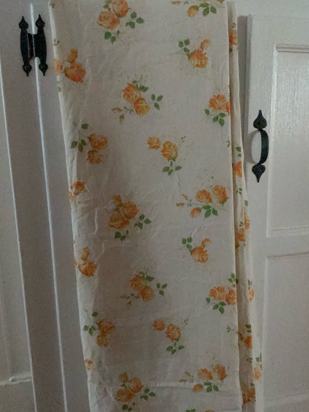 Vintage Dan River Percale Flat Bedsheet